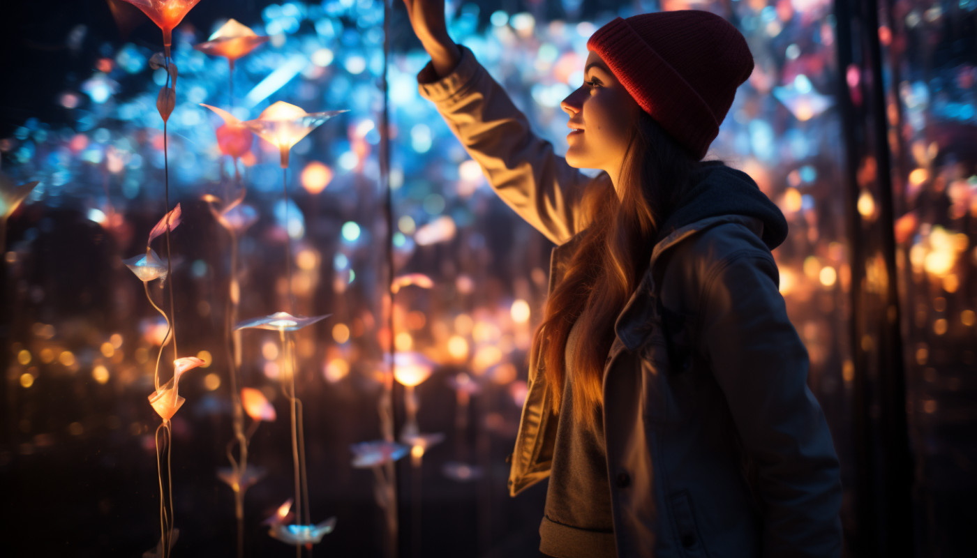 Visiones digitales: El arte de proyección inmersiva